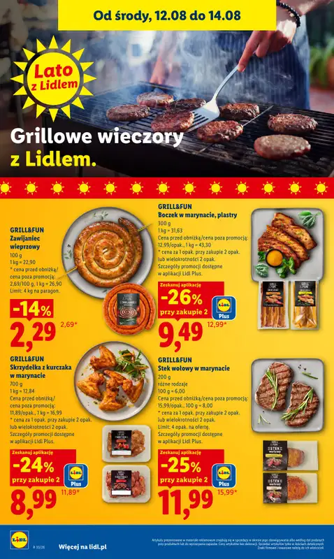 Lidl - gazetka promocyjna Gazetka Ważna Od 12.08 Do 14.08 od środy 12.08 do piątku 14.08 - strona 52
