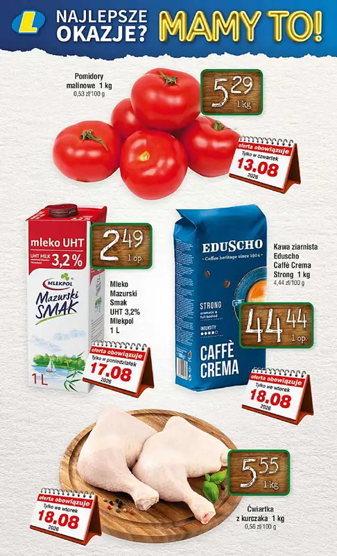 LEWIATAN - gazetka promocyjna Mamy TO w Lewiatanie – woj. małopolskie od czwartku 13.08 do środy 19.08 - strona 2