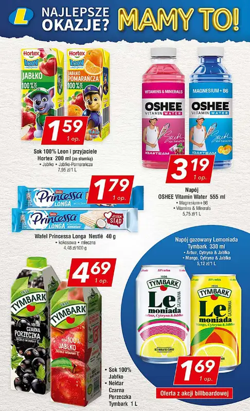 LEWIATAN - gazetka promocyjna Mamy TO w Lewiatanie – woj. małopolskie od czwartku 13.08 do środy 19.08 - strona 12