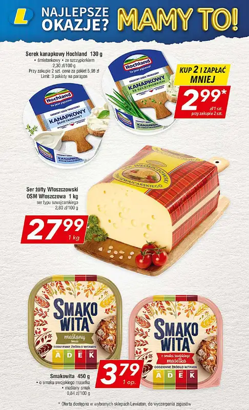 LEWIATAN - gazetka promocyjna Mamy TO w Lewiatanie – woj. małopolskie od czwartku 13.08 do środy 19.08 - strona 5
