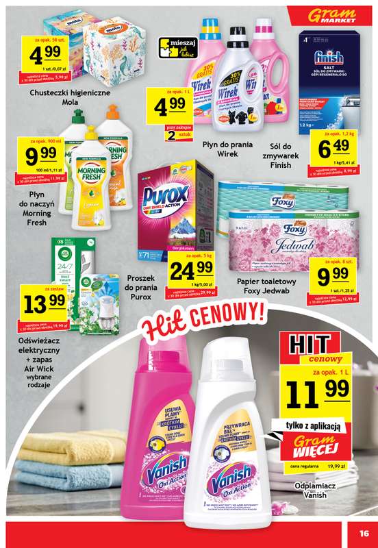 Gram Market - gazetka promocyjna Gazetka od środy 19.08 do wtorku 25.08 - strona 16