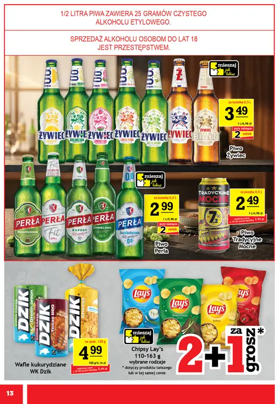 Gram Market - gazetka promocyjna Gazetka od środy 19.08 do wtorku 25.08 - strona 13