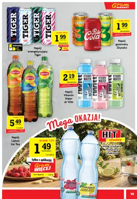 Gram Market - gazetka promocyjna Gazetka od środy 19.08 do wtorku 25.08 - strona 14