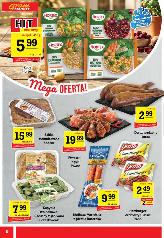 Gram Market - gazetka promocyjna Gazetka od środy 19.08 do wtorku 25.08 - strona 5