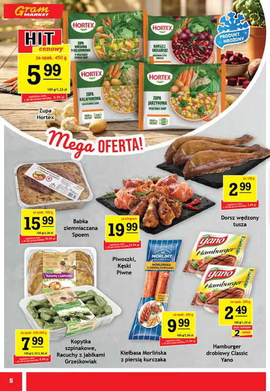 Gram Market - gazetka promocyjna Gazetka od środy 19.08 do wtorku 25.08 - strona 5