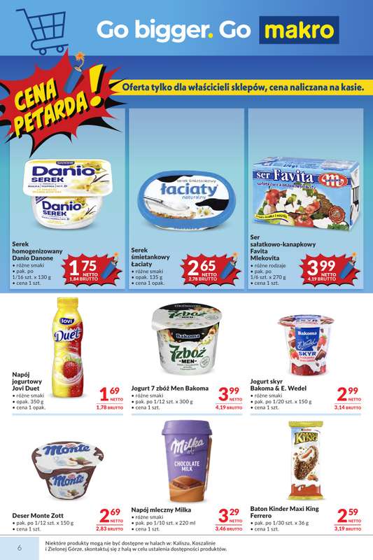 Makro - gazetka promocyjna Mega oferty dla Twojego Sklepu od wtorku 18.08 do poniedziałku 31.08 - strona 6