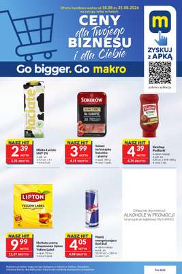 Makro - gazetka promocyjna Mega oferty dla Twojego Sklepu od wtorku 18.08 do poniedziałku 31.08