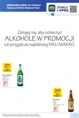 Makro - gazetka promocyjna Mega oferty dla Twojego Sklepu od wtorku 18.08 do poniedziałku 31.08 - strona 15