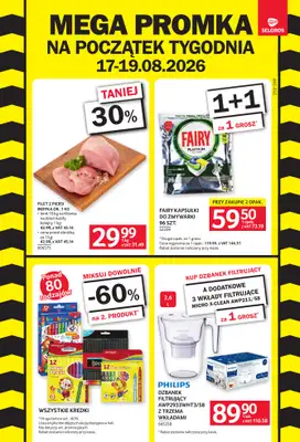 Selgros - gazetka promocyjna Mega promka od poniedziałku 17.08 do środy 26.08