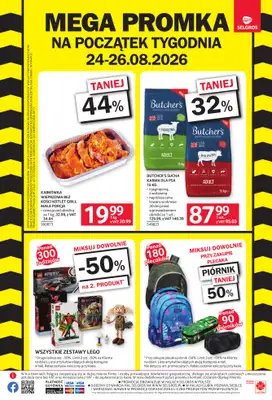 Selgros - gazetka promocyjna Mega promka od poniedziałku 17.08 do środy 26.08 - strona 2