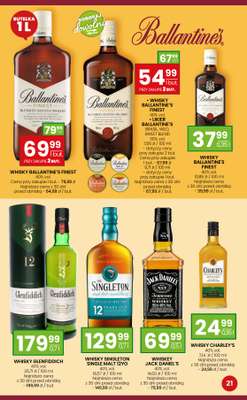 Twój Market - gazetka promocyjna Gazetka alkoholowa od piątku 14.08 do niedzieli 13.09 - strona 21
