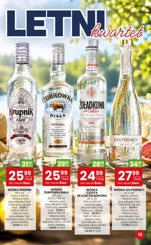 Twój Market - gazetka promocyjna Gazetka alkoholowa od piątku 14.08 do niedzieli 13.09 - strona 13