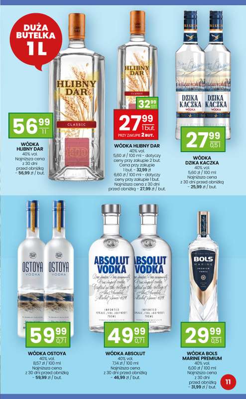 Twój Market - gazetka promocyjna Gazetka alkoholowa od piątku 14.08 do niedzieli 13.09 - strona 11