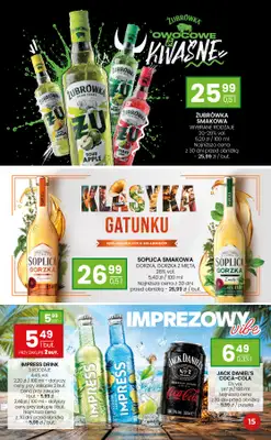 Twój Market - gazetka promocyjna Gazetka alkoholowa od piątku 14.08 do niedzieli 13.09 - strona 15