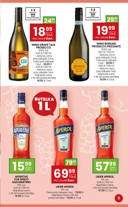 Twój Market - gazetka promocyjna Gazetka alkoholowa od piątku 14.08 do niedzieli 13.09 - strona 3