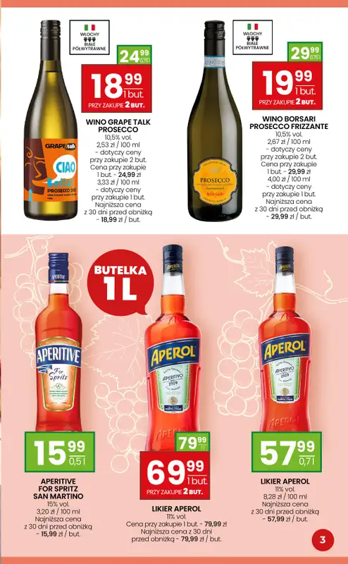 Twój Market - gazetka promocyjna Gazetka alkoholowa od piątku 14.08 do niedzieli 13.09 - strona 3