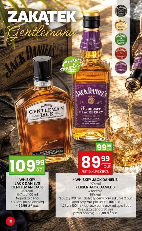 Twój Market - gazetka promocyjna Gazetka alkoholowa od piątku 14.08 do niedzieli 13.09 - strona 18