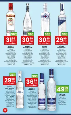 Twój Market - gazetka promocyjna Gazetka alkoholowa od piątku 14.08 do niedzieli 13.09 - strona 12