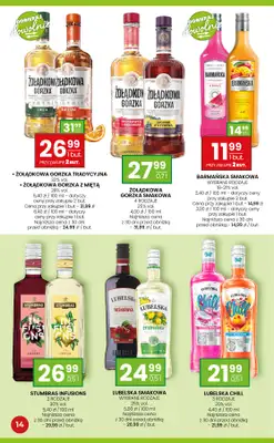 Twój Market - gazetka promocyjna Gazetka alkoholowa od piątku 14.08 do niedzieli 13.09 - strona 14