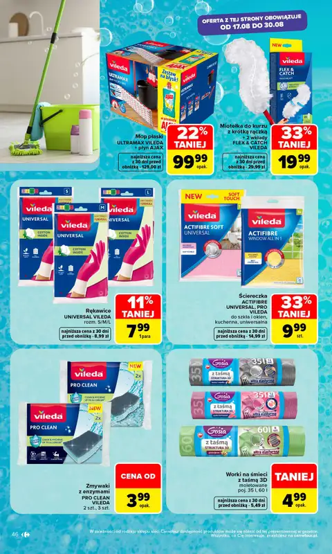 Carrefour - gazetka promocyjna Gazetka Carrefour od poniedziałku od poniedziałku 17.08 do soboty 22.08 - strona 48
