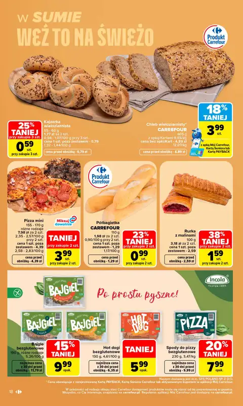 Carrefour - gazetka promocyjna Gazetka Carrefour od poniedziałku od poniedziałku 17.08 do soboty 22.08 - strona 20