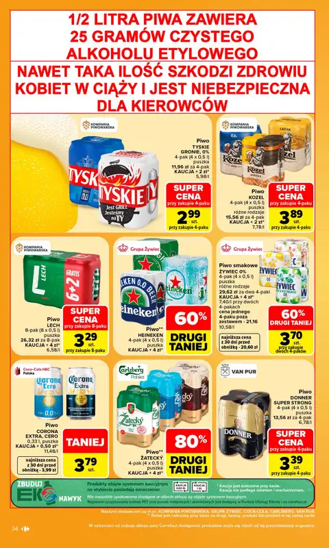 Carrefour - gazetka promocyjna Gazetka Carrefour od poniedziałku od poniedziałku 17.08 do soboty 22.08 - strona 36