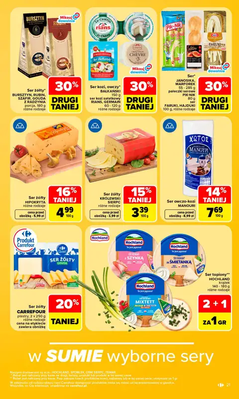 Carrefour - gazetka promocyjna Gazetka Carrefour od poniedziałku od poniedziałku 17.08 do soboty 22.08 - strona 23