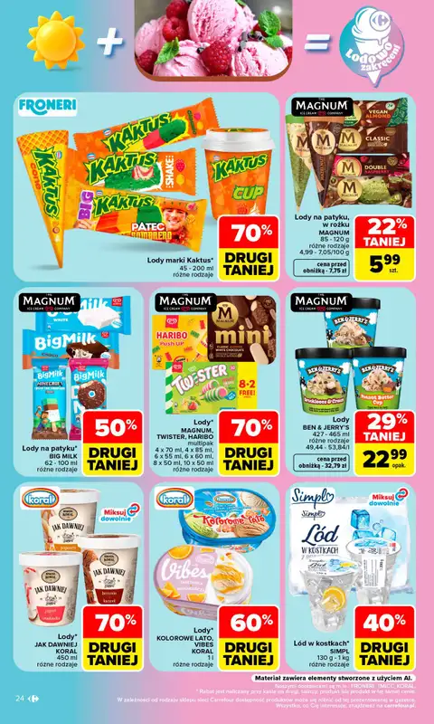 Carrefour - gazetka promocyjna Gazetka Carrefour od poniedziałku od poniedziałku 17.08 do soboty 22.08 - strona 26