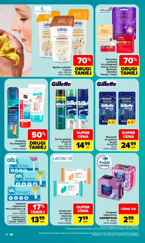 Carrefour - gazetka promocyjna Gazetka Carrefour od poniedziałku od poniedziałku 17.08 do soboty 22.08 - strona 40
