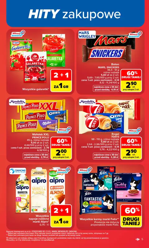 Carrefour - gazetka promocyjna Gazetka Carrefour od poniedziałku od poniedziałku 17.08 do soboty 22.08 - strona 7