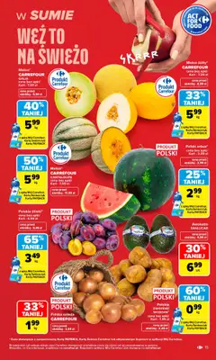 Carrefour - gazetka promocyjna Gazetka Carrefour od poniedziałku od poniedziałku 17.08 do soboty 22.08 - strona 17