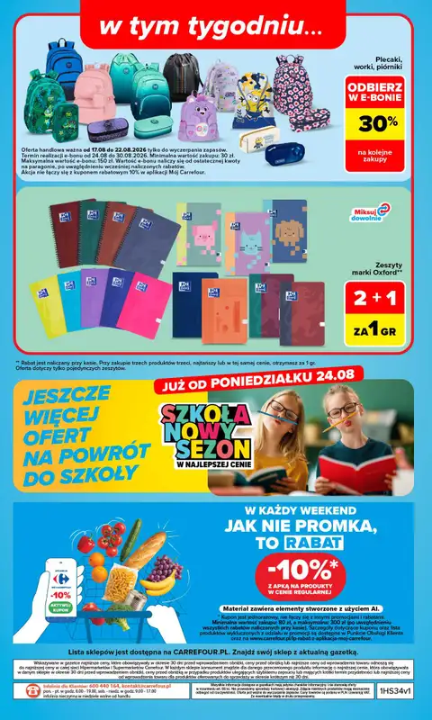 Carrefour - gazetka promocyjna Gazetka Carrefour od poniedziałku od poniedziałku 17.08 do soboty 22.08 - strona 50