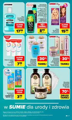 Carrefour - gazetka promocyjna Gazetka Carrefour od poniedziałku od poniedziałku 17.08 do soboty 22.08 - strona 39