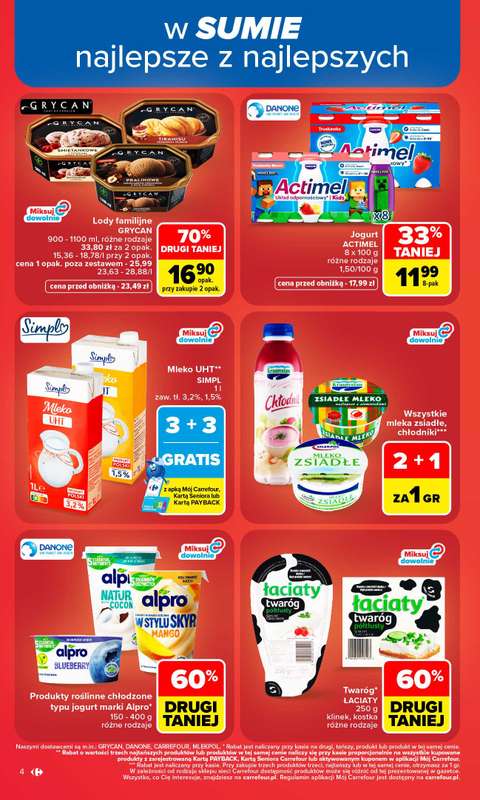 Carrefour - gazetka promocyjna Gazetka Carrefour od poniedziałku od poniedziałku 17.08 do soboty 22.08 - strona 6