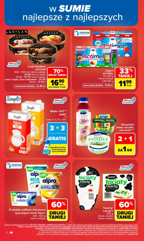 Carrefour - gazetka promocyjna Gazetka Carrefour od poniedziałku od poniedziałku 17.08 do soboty 22.08 - strona 6