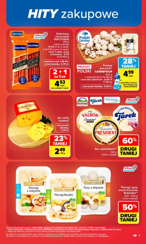 Carrefour - gazetka promocyjna Gazetka Carrefour od poniedziałku od poniedziałku 17.08 do soboty 22.08 - strona 5