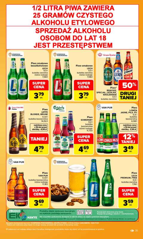 Carrefour - gazetka promocyjna Gazetka Carrefour od poniedziałku od poniedziałku 17.08 do soboty 22.08 - strona 37