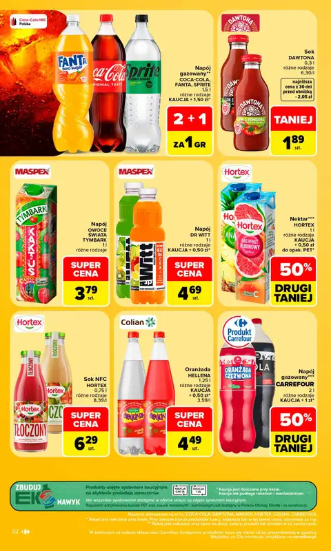 Carrefour - gazetka promocyjna Gazetka Carrefour od poniedziałku od poniedziałku 17.08 do soboty 22.08 - strona 34
