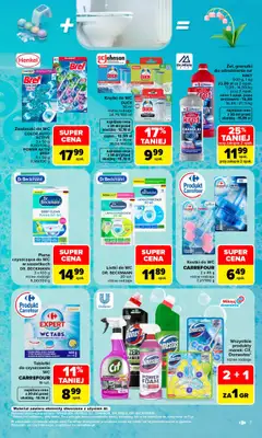 Carrefour - gazetka promocyjna Gazetka Porządki pełne okazji od poniedziałku 17.08 do niedzieli 30.08 - strona 7