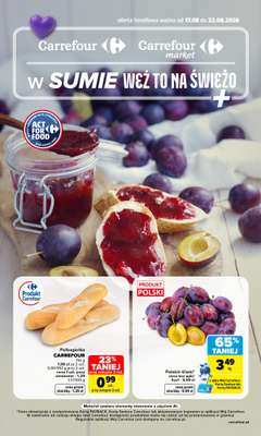 Carrefour - gazetka promocyjna Gazetka Weź to na świeżo od poniedziałku 17.08 do soboty 22.08