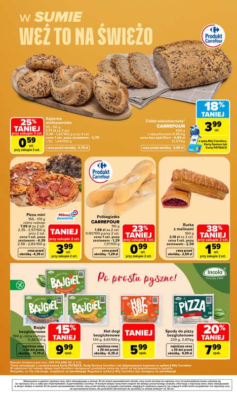 Carrefour - gazetka promocyjna Gazetka Weź to na świeżo  do soboty 22.08 - strona 5