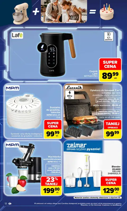 Carrefour - gazetka promocyjna Gazetka Multimedia dla każdego od poniedziałku 17.08 do soboty 05.09 - strona 12