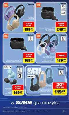 Carrefour - gazetka promocyjna Gazetka Multimedia dla każdego od poniedziałku 17.08 do soboty 05.09 - strona 7
