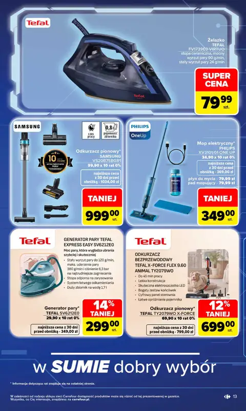 Carrefour - gazetka promocyjna Gazetka Multimedia dla każdego od poniedziałku 17.08 do soboty 05.09 - strona 13