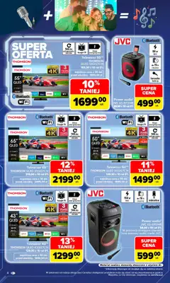 Carrefour - gazetka promocyjna Gazetka Multimedia dla każdego od poniedziałku 17.08 do soboty 05.09 - strona 4