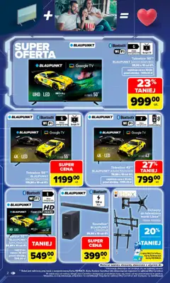Carrefour - gazetka promocyjna Gazetka Multimedia dla każdego od poniedziałku 17.08 do soboty 05.09 - strona 2