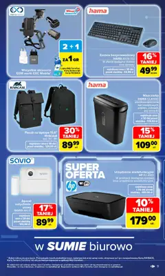 Carrefour - gazetka promocyjna Gazetka Multimedia dla każdego od poniedziałku 17.08 do soboty 05.09 - strona 9
