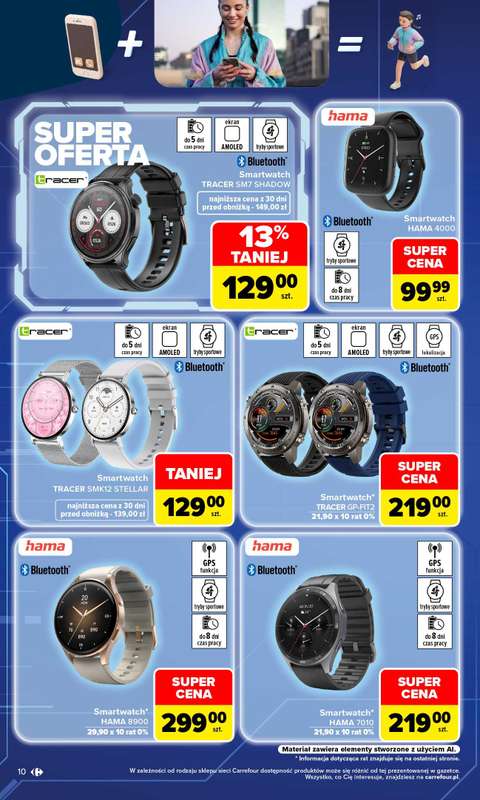 Carrefour - gazetka promocyjna Gazetka Multimedia dla każdego od poniedziałku 17.08 do soboty 05.09 - strona 10