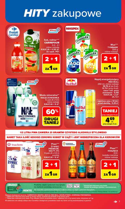 Carrefour Market - gazetka promocyjna Gazetka Carrefour Market od poniedziałku od poniedziałku 17.08 do soboty 22.08 - strona 9