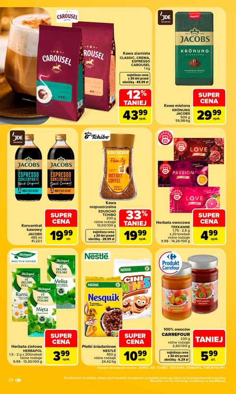 Carrefour Market - gazetka promocyjna Gazetka Carrefour Market od poniedziałku od poniedziałku 17.08 do soboty 22.08 - strona 30
